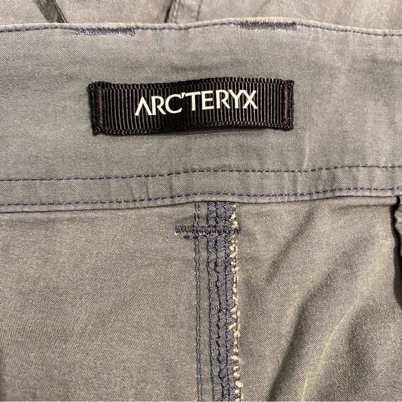 Arc'teryx Stowe shorts gray cotton men’s size 36 - Picture 4 of 7